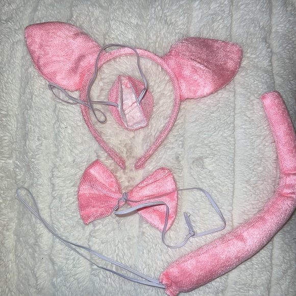 Pink Pig Piglet Costume for Kids Halloween - Picture 2 of 2